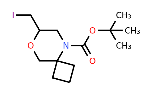 CAS 2169497-71-4 | tert-butyl 7-(iodomethyl)-8-oxa-5-azaspiro[3.5]nonane-5-carboxylate