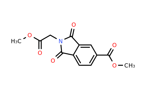 CAS 21695-35-2 | Methyl 2-(2-methoxy-2-oxoethyl)-1,3-dioxoisoindoline-5-carboxylate