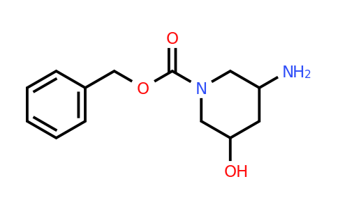 CAS 2169525-41-9 | 3-Amino-5-hydroxy-piperidine-1-carboxylic acid benzyl ester