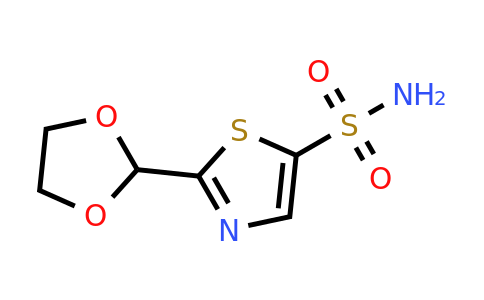 CAS 2169568-00-5 | 2-(1,3-dioxolan-2-yl)-1,3-thiazole-5-sulfonamide