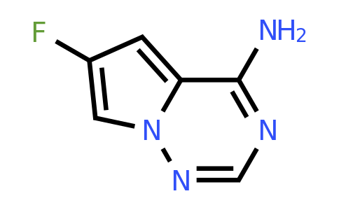 CAS 2169576-68-3 | 6-fluoropyrrolo[2,1-f][1,2,4]triazin-4-amine