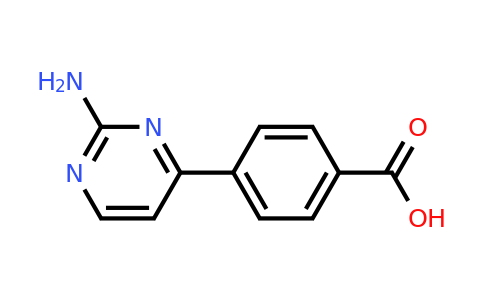 CAS 216959-98-7 | 4-(2-Aminopyrimidin-4-yl)benzoic acid