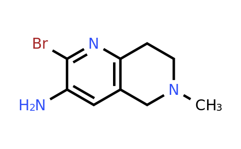 CAS 216966-74-4 | 2-Bromo-6-methyl-5,6,7,8-tetrahydro-1,6-naphthyridin-3-amine