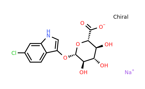 CAS 216971-56-1 | Sodium (2S,3S,4S,5R,6S)-6-((6-chloro-1H-indol-3-yl)oxy)-3,4,5-trihydroxytetrahydro-2H-pyran-2-carboxylate