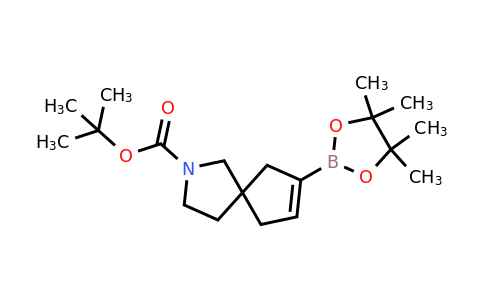CAS 2169921-34-8 | tert-butyl 7-(tetramethyl-1,3,2-dioxaborolan-2-yl)-2-azaspiro[4.4]non-7-ene-2-carboxylate