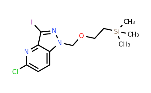 CAS 2170597-67-6 | 5-chloro-3-iodo-1-{[2-(trimethylsilyl)ethoxy]methyl}-1H-pyrazolo[4,3-b]pyridine