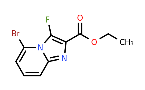 CAS 2170670-76-3 | ethyl 5-bromo-3-fluoro-imidazo[1,2-a]pyridine-2-carboxylate
