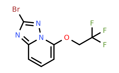 CAS 2170792-86-4 | 2-bromo-5-(2,2,2-trifluoroethoxy)-[1,2,4]triazolo[1,5-a]pyridine