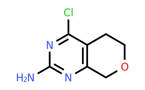CAS 2171032-51-0 | 4-chloro-5H,6H,8H-pyrano[3,4-d]pyrimidin-2-amine