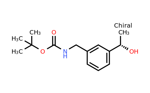 CAS 2171106-95-7 | tert-butyl N-[[3-[(1S)-1-hydroxyethyl]phenyl]methyl]carbamate