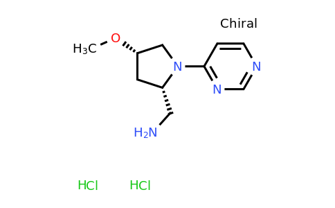 CAS 2171157-97-2 | [(2S,4S)-4-methoxy-1-(pyrimidin-4-yl)pyrrolidin-2-yl]methanamine dihydrochloride