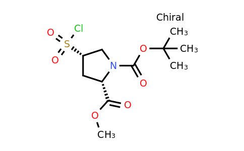 CAS 2171179-76-1 | 1-tert-butyl 2-methyl (2S,4S)-4-(chlorosulfonyl)pyrrolidine-1,2-dicarboxylate