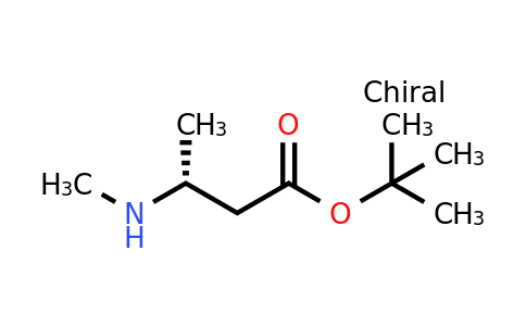 CAS 2171287-31-1 | (R)-tert-Butyl 3-(methylamino)butanoate