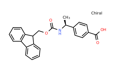 CAS 2171287-88-8 | 4-[(1S)-1-({[(9H-fluoren-9-yl)methoxy]carbonyl}amino)ethyl]benzoic acid