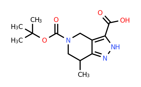 CAS 2171296-03-8 | 5-tert-butoxycarbonyl-7-methyl-2,4,6,7-tetrahydropyrazolo[4,3-c]pyridine-3-carboxylic acid