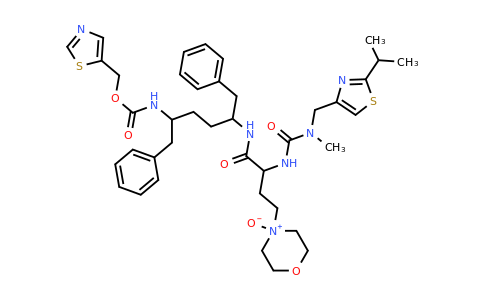 CAS 2171540-02-4 | 4-(3-{[1,6-diphenyl-5-({[(1,3-thiazol-5-yl)methoxy]carbonyl}amino)hexan-2-yl]carbamoyl}-3-{[methyl({[2-(propan-2-yl)-1,3-thiazol-4-yl]methyl})carbamoyl]amino}propyl)morpholin-4-ium-4-olate