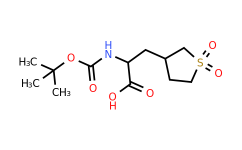 CAS 2171573-47-8 | 2-{[(tert-butoxy)carbonyl]amino}-3-(1,1-dioxo-1lambda6-thiolan-3-yl)propanoic acid