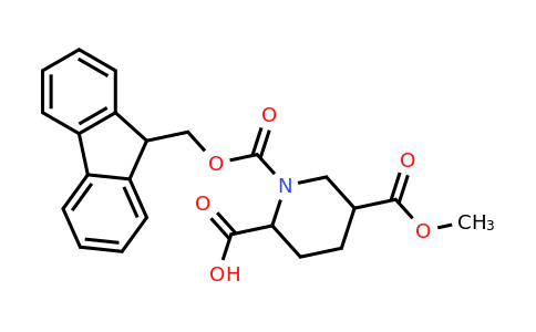 CAS 2171604-68-3 | 1-{[(9H-fluoren-9-yl)methoxy]carbonyl}-5-(methoxycarbonyl)piperidine-2-carboxylic acid