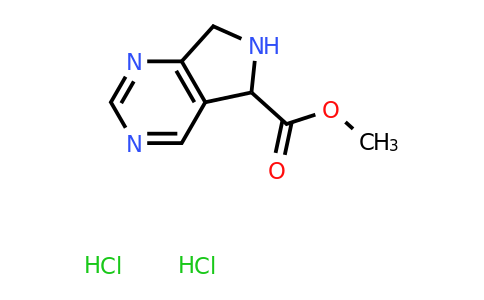 CAS 2171642-94-5 | methyl 5H,6H,7H-pyrrolo[3,4-d]pyrimidine-5-carboxylate dihydrochloride