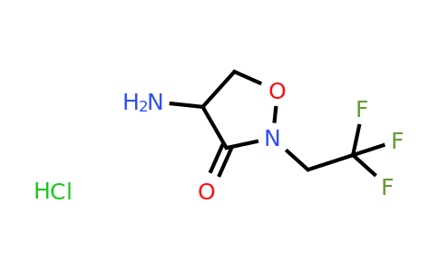 CAS 2171720-85-5 | 4-amino-2-(2,2,2-trifluoroethyl)-1,2-oxazolidin-3-one hydrochloride