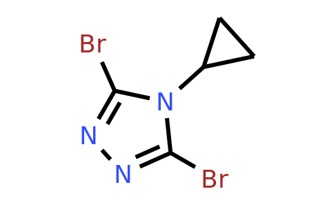 CAS 2171888-21-2 | 3,5-dibromo-4-cyclopropyl-4H-1,2,4-triazole