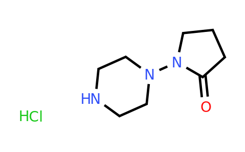 CAS 2171890-01-8 | 1-(piperazin-1-yl)pyrrolidin-2-one hydrochloride