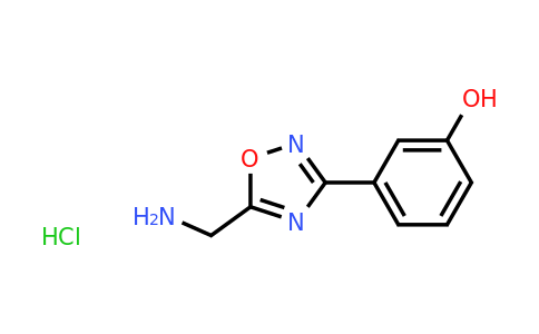CAS 2171898-13-6 | 3-[5-(aminomethyl)-1,2,4-oxadiazol-3-yl]phenol hydrochloride