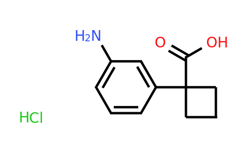 CAS 2171906-43-5 | 1-(3-aminophenyl)cyclobutane-1-carboxylic acid hydrochloride