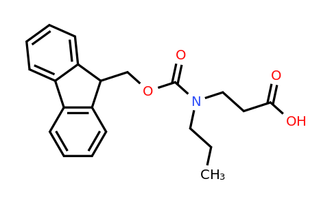 CAS 2171909-89-8 | 3-({[(9H-fluoren-9-yl)methoxy]carbonyl}(propyl)amino)propanoic acid