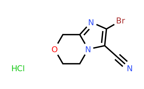 CAS 2171912-47-1 | 2-bromo-5H,6H,8H-imidazo[2,1-c][1,4]oxazine-3-carbonitrile hydrochloride