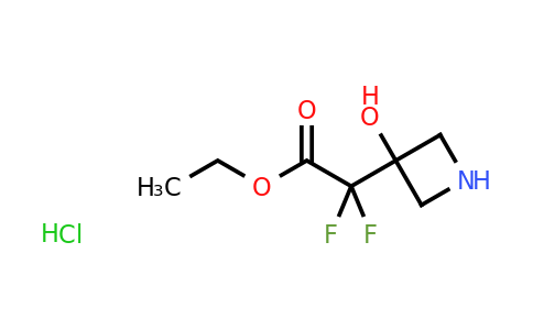 CAS 2171986-75-5 | ethyl 2,2-difluoro-2-(3-hydroxyazetidin-3-yl)acetate hydrochloride