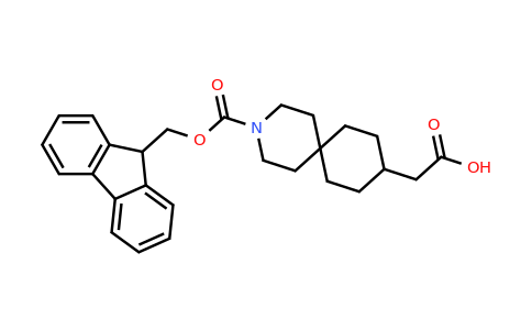 CAS 2172032-08-3 | 2-(3-{[(9H-fluoren-9-yl)methoxy]carbonyl}-3-azaspiro[5.5]undecan-9-yl)acetic acid