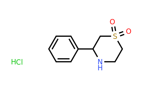 CAS 2172039-08-4 | 3-phenyl-1lambda6-thiomorpholine-1,1-dione hydrochloride