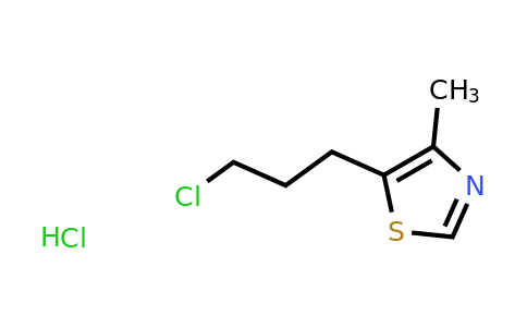 CAS 2172041-87-9 | 5-(3-chloropropyl)-4-methyl-1,3-thiazole hydrochloride