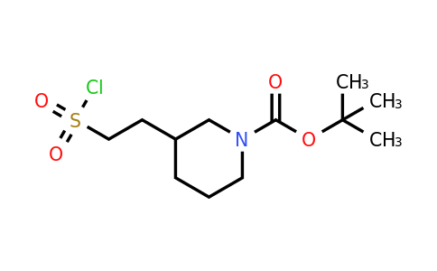 CAS 2172071-83-7 | tert-butyl 3-[2-(chlorosulfonyl)ethyl]piperidine-1-carboxylate