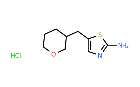 CAS 2172078-55-4 | 5-[(oxan-3-yl)methyl]-1,3-thiazol-2-amine hydrochloride