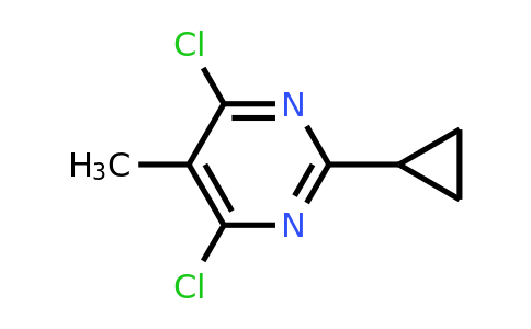CAS 21721-73-3 | 4,6-Dichloro-2-cyclopropyl-5-methylpyrimidine