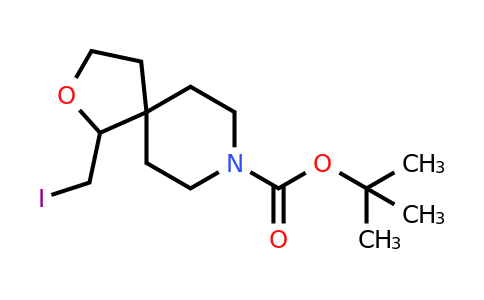 CAS 2172135-66-7 | tert-butyl 1-(iodomethyl)-2-oxa-8-azaspiro[4.5]decane-8-carboxylate