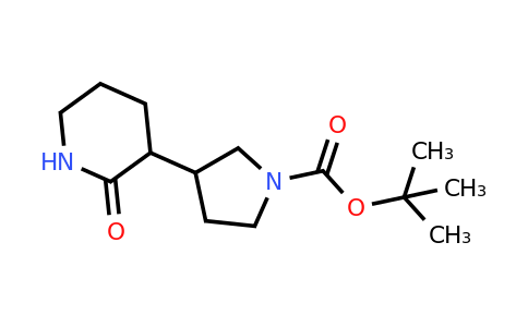 CAS 2172162-07-9 | tert-butyl 3-(2-oxopiperidin-3-yl)pyrrolidine-1-carboxylate