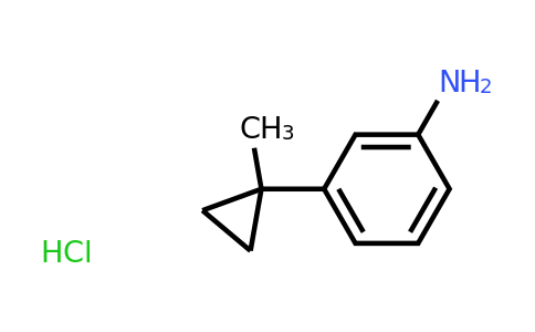 CAS 2172215-39-1 | 3-(1-methylcyclopropyl)aniline hydrochloride