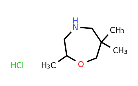 CAS 2172223-17-3 | 2,6,6-trimethyl-1,4-oxazepane hydrochloride