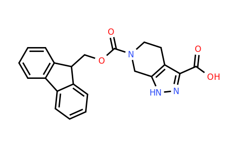 CAS 2172251-13-5 | 6-{[(9H-fluoren-9-yl)methoxy]carbonyl}-1H,4H,5H,6H,7H-pyrazolo[3,4-c]pyridine-3-carboxylic acid