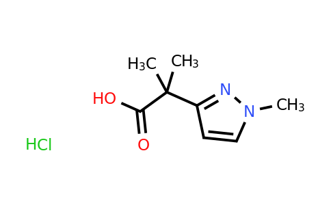 CAS 2172251-35-1 | 2-methyl-2-(1-methyl-1H-pyrazol-3-yl)propanoic acid hydrochloride