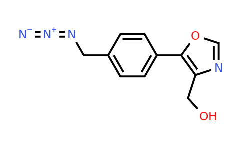 CAS 2172252-35-4 | {5-[4-(azidomethyl)phenyl]-1,3-oxazol-4-yl}methanol