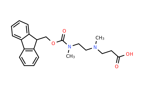 CAS 2172255-09-1 | 3-{[2-({[(9H-fluoren-9-yl)methoxy]carbonyl}(methyl)amino)ethyl](methyl)amino}propanoic acid