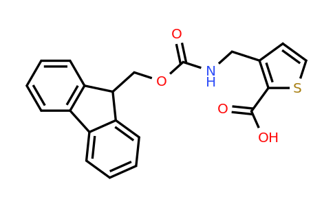 CAS 2172256-21-0 | 3-[({[(9H-fluoren-9-yl)methoxy]carbonyl}amino)methyl]thiophene-2-carboxylic acid