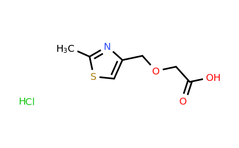 CAS 2172443-26-2 | 2-[(2-methyl-1,3-thiazol-4-yl)methoxy]acetic acid hydrochloride