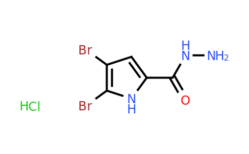 CAS 2172450-81-4 | 4,5-dibromo-1H-pyrrole-2-carbohydrazide hydrochloride