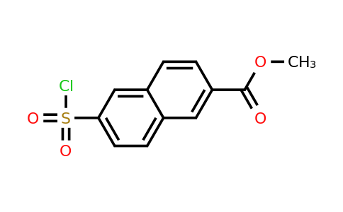 CAS 2172474-25-6 | methyl 6-(chlorosulfonyl)naphthalene-2-carboxylate