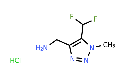 CAS 2172499-32-8 | [5-(difluoromethyl)-1-methyl-1H-1,2,3-triazol-4-yl]methanamine hydrochloride